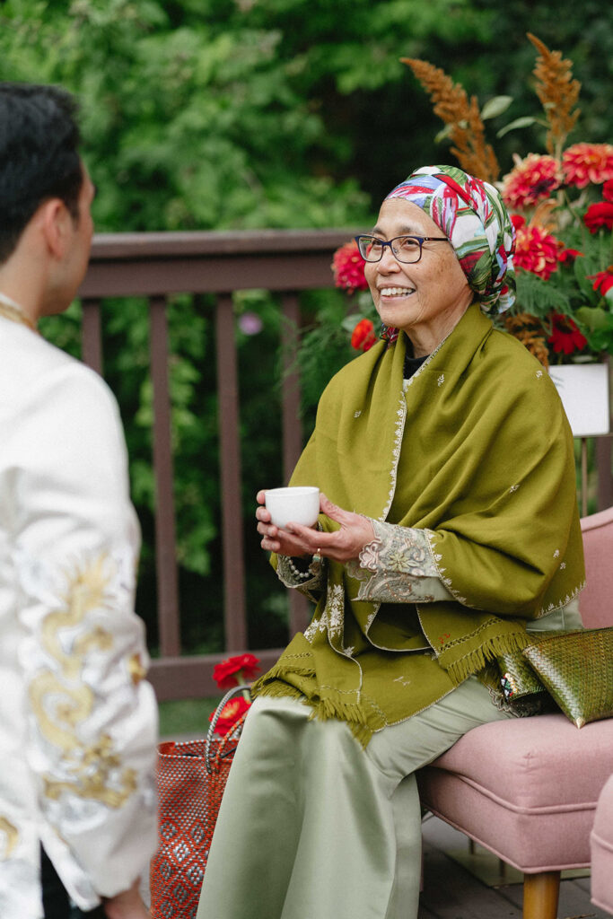 A chinese tea ceremony