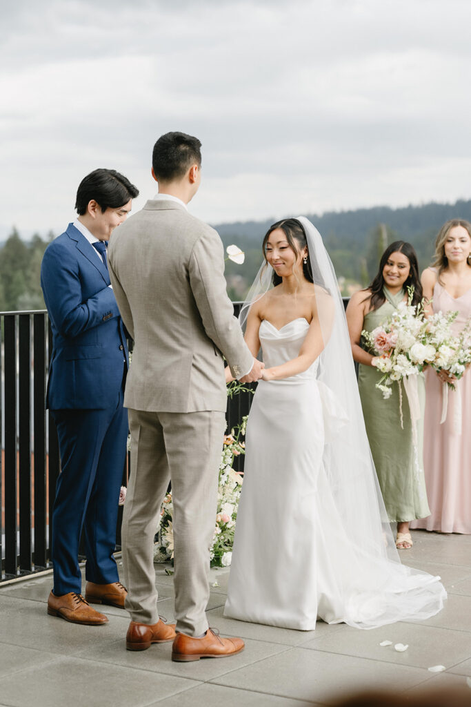 wedding photos of bride and groom
