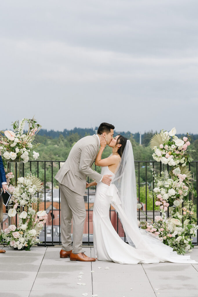 wedding photos of bride and groom
