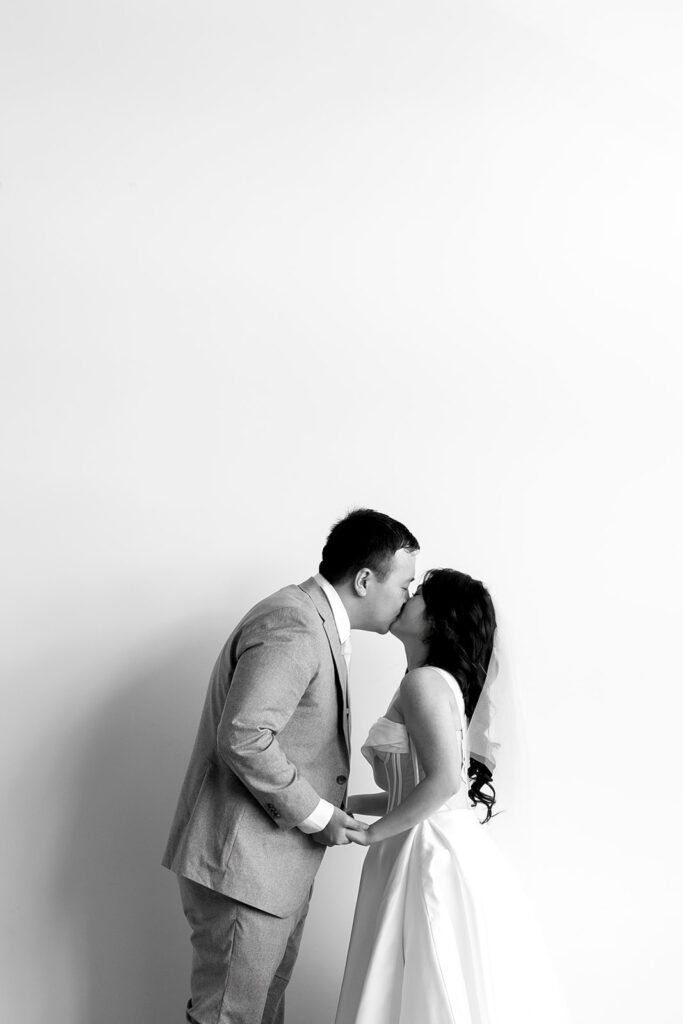 a pre-wedding studio photoshoot
