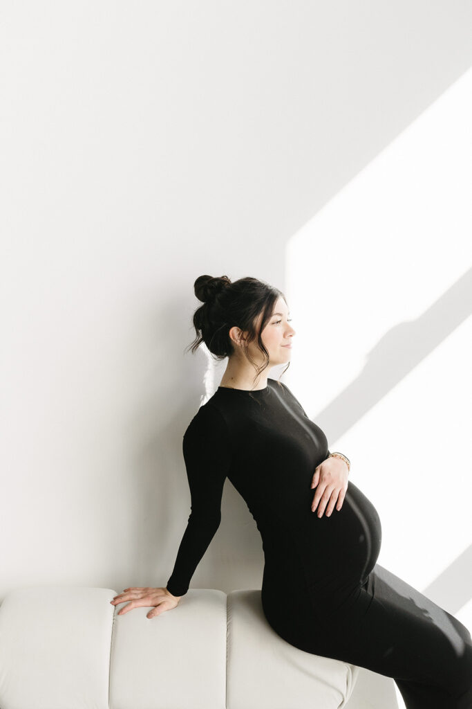 a maternity photoshoot in portland
