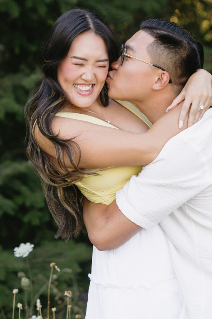 a surprise engagement session
