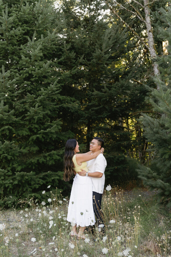 a surprise engagement session
