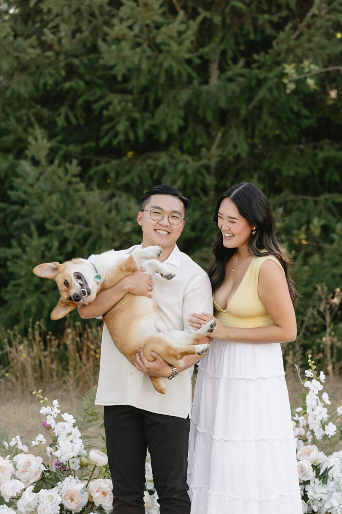 a surprise engagement session
