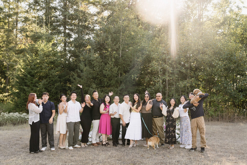 a surprise engagement session
