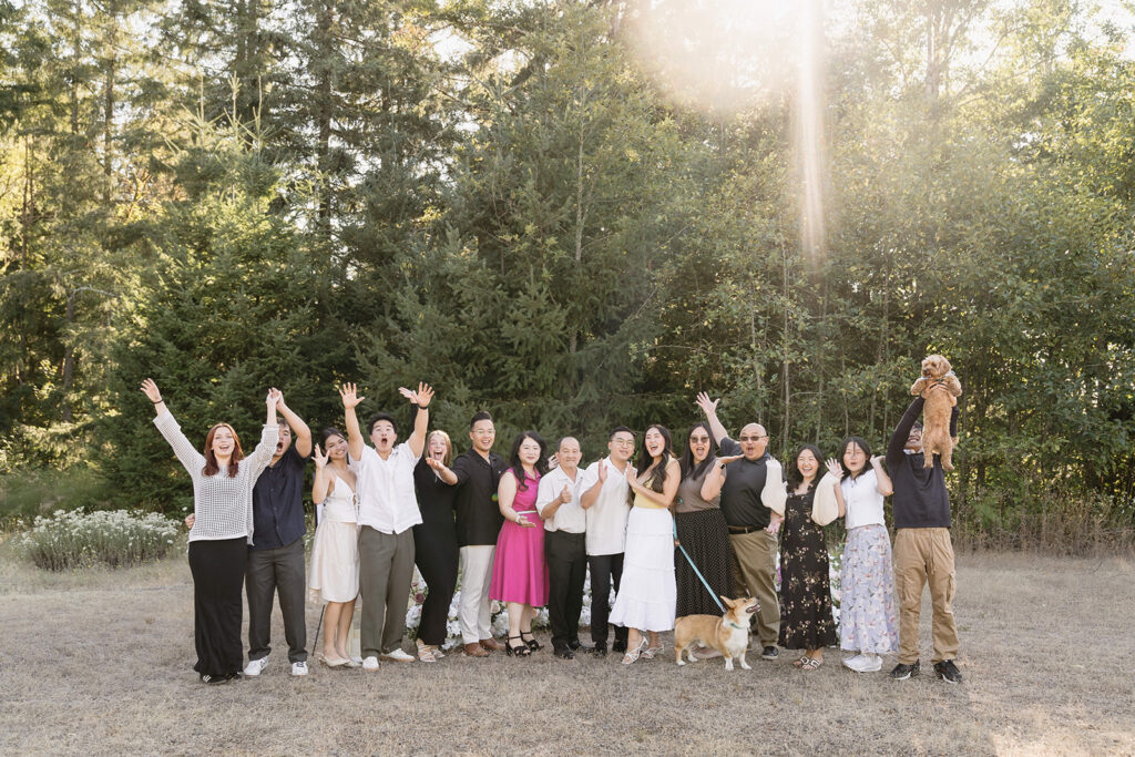 a surprise engagement session
