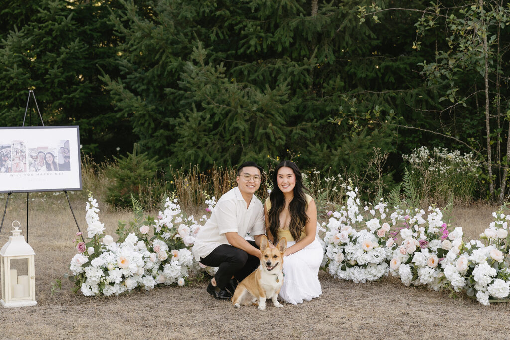 a surprise engagement session
