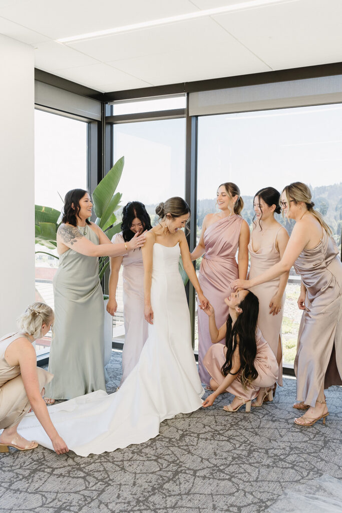 a lake oswego wedding day
