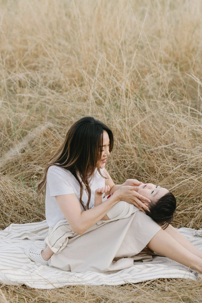 a family photoshoot in oregon
