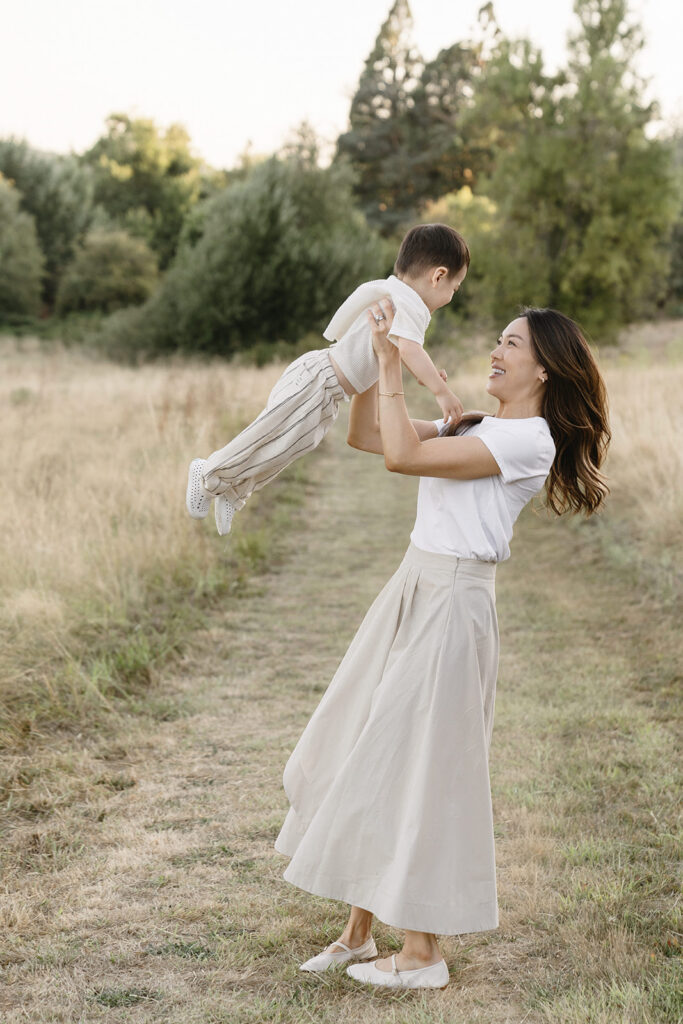 a family photoshoot in oregon
