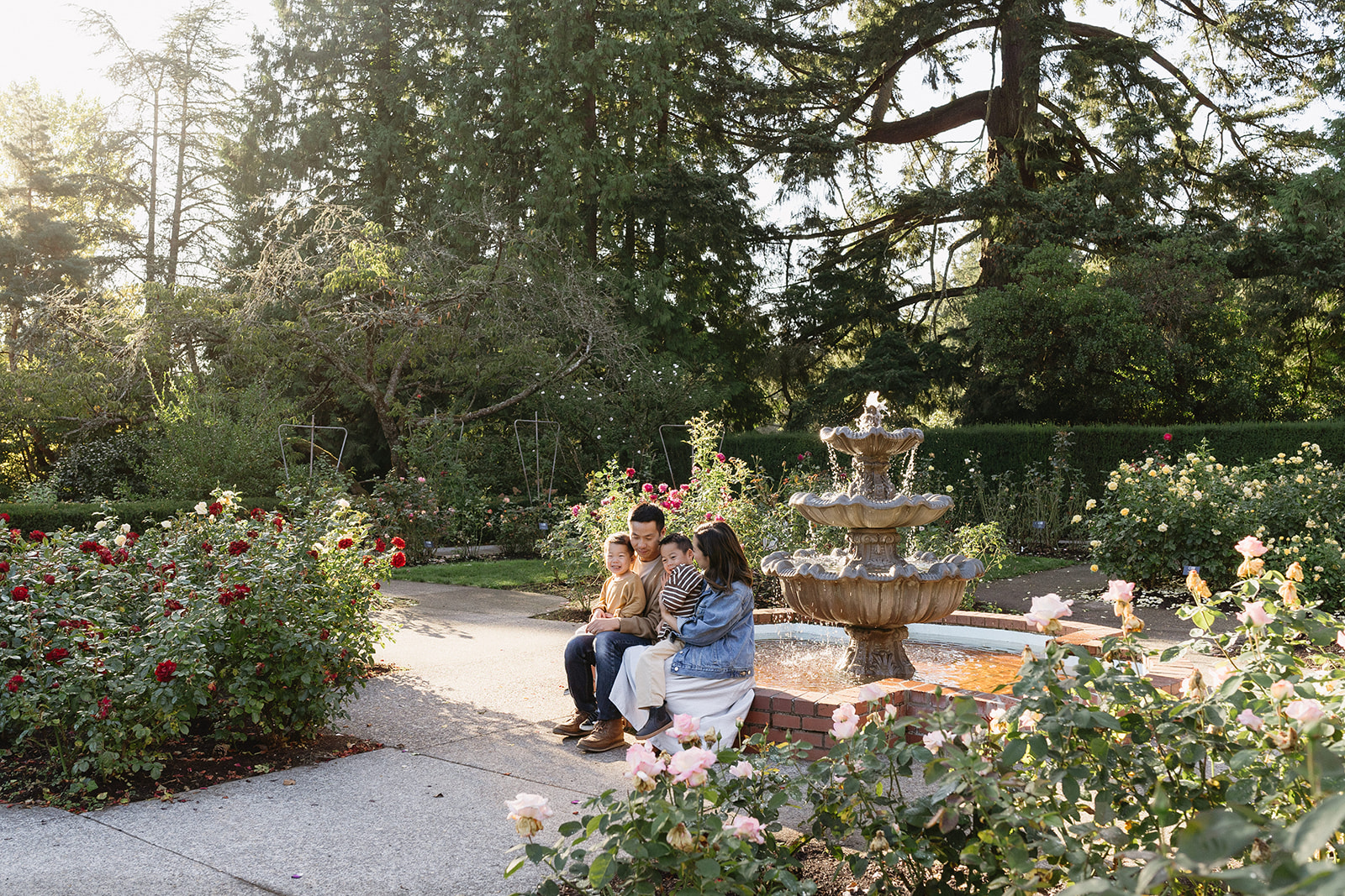 family photoshoot in portland