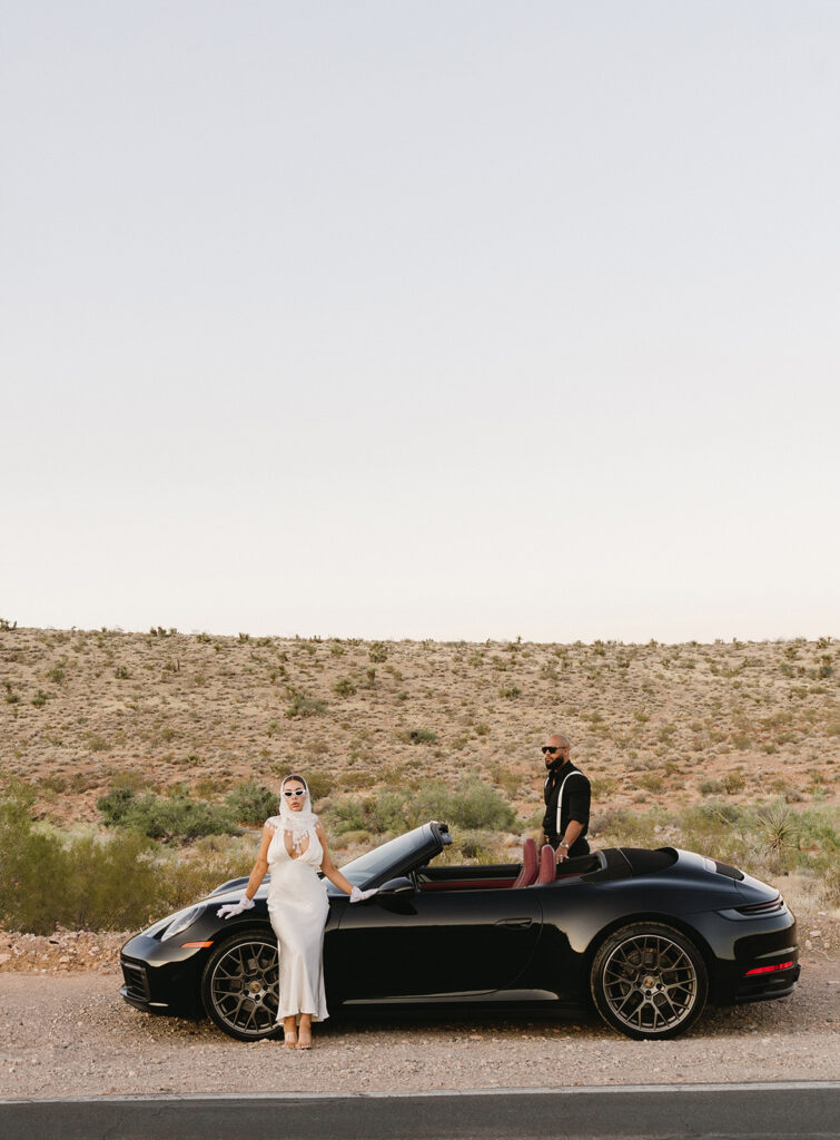 a las vegas micro wedding photoshoot
