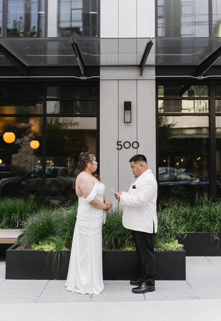 a Vancouver intimate elopement
