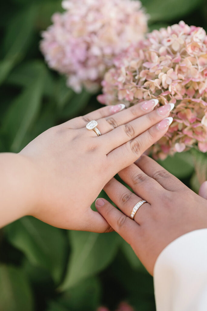 couple taking their elopement photos
