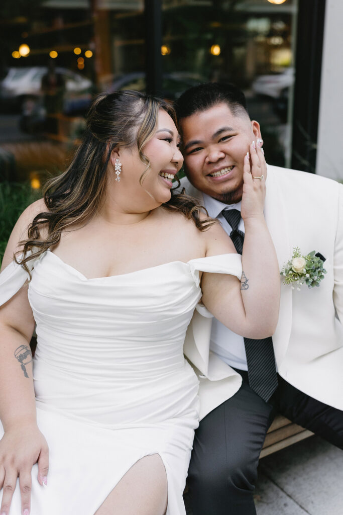 a micro elopement wedding in vancouver
