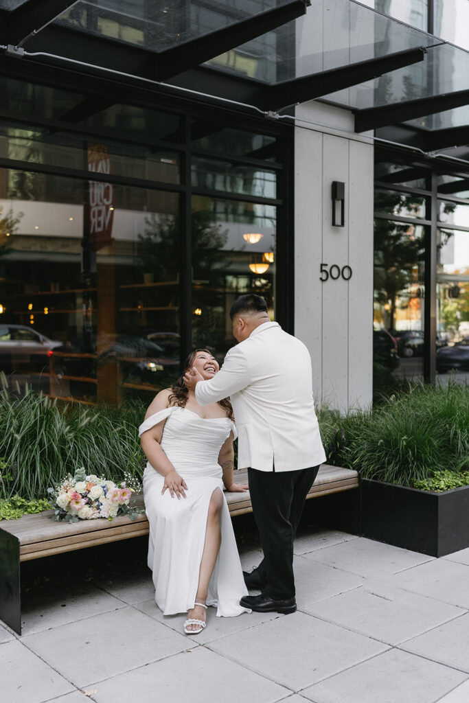 a romantic elopement photoshoot in WA
