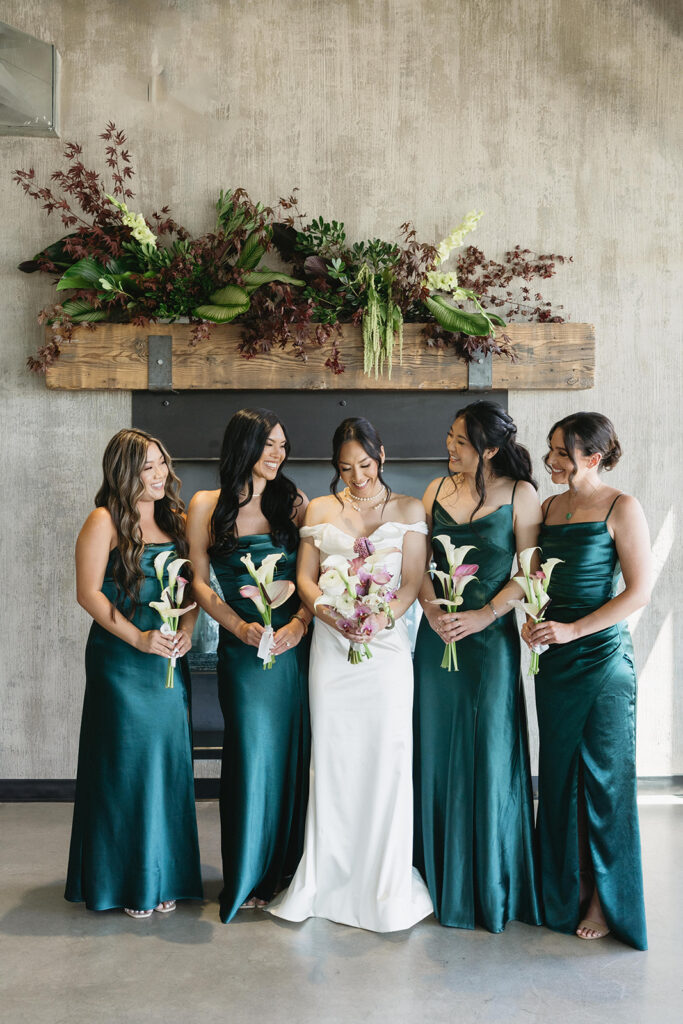 bridal party photos