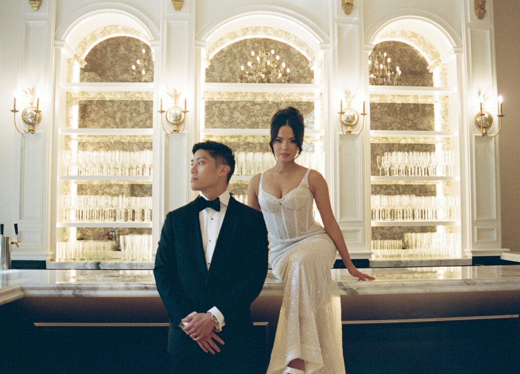 An upscale wedding in Houston with refined details and elegant photography capturing the day.
