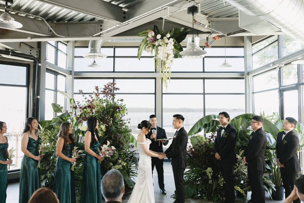 An elegant Portland wedding flawlessly planned by Jamie Ta Creative.
