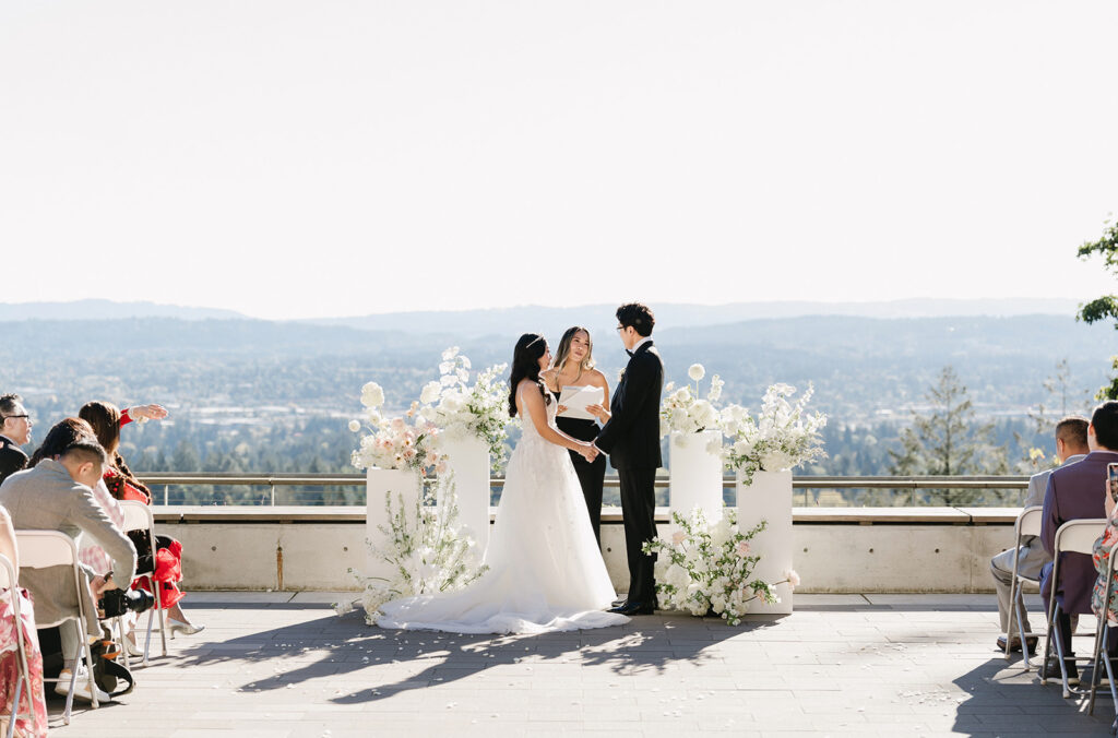 A beautifully executed Portland wedding by Your Perfect Bridesmaids.
