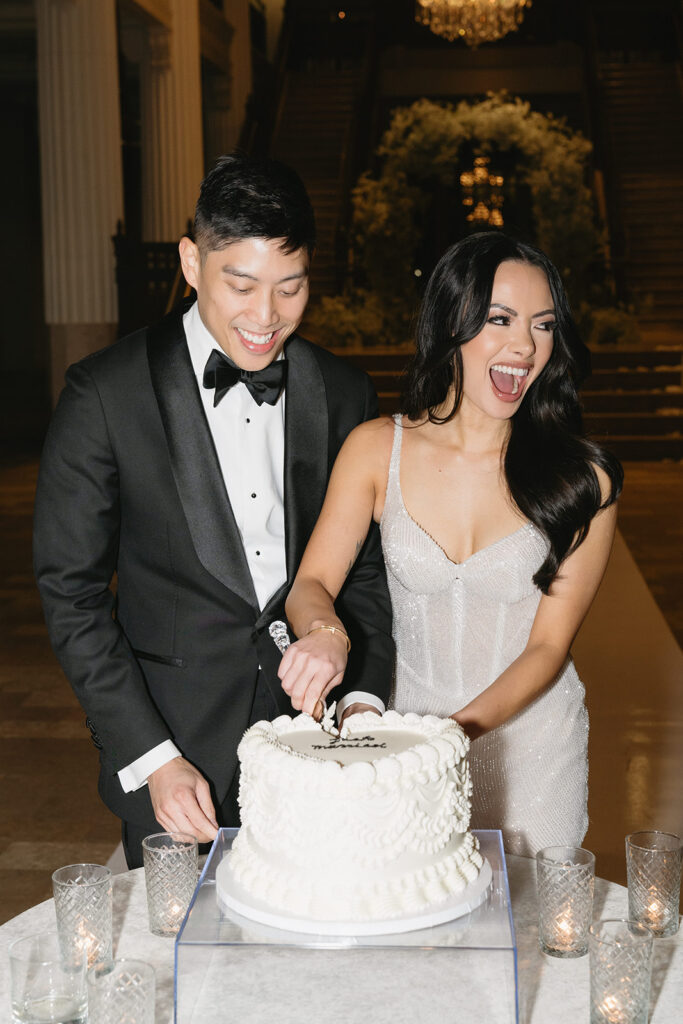 An upscale wedding in Houston with refined details and elegant photography capturing the day.
