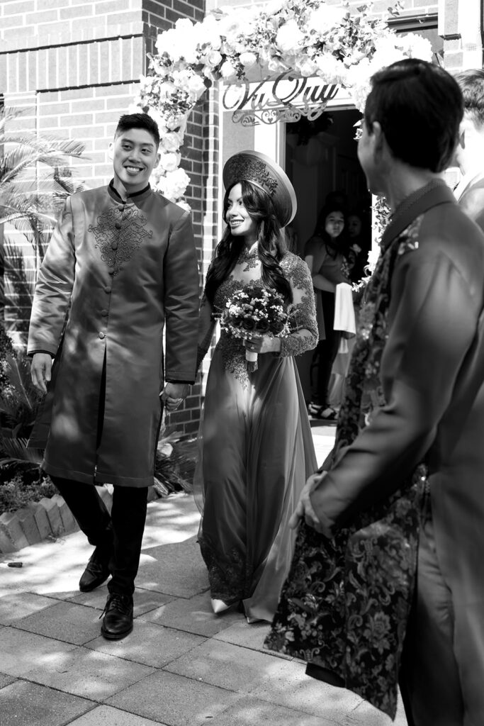 a tea ceremony celebration before a wedding in houston