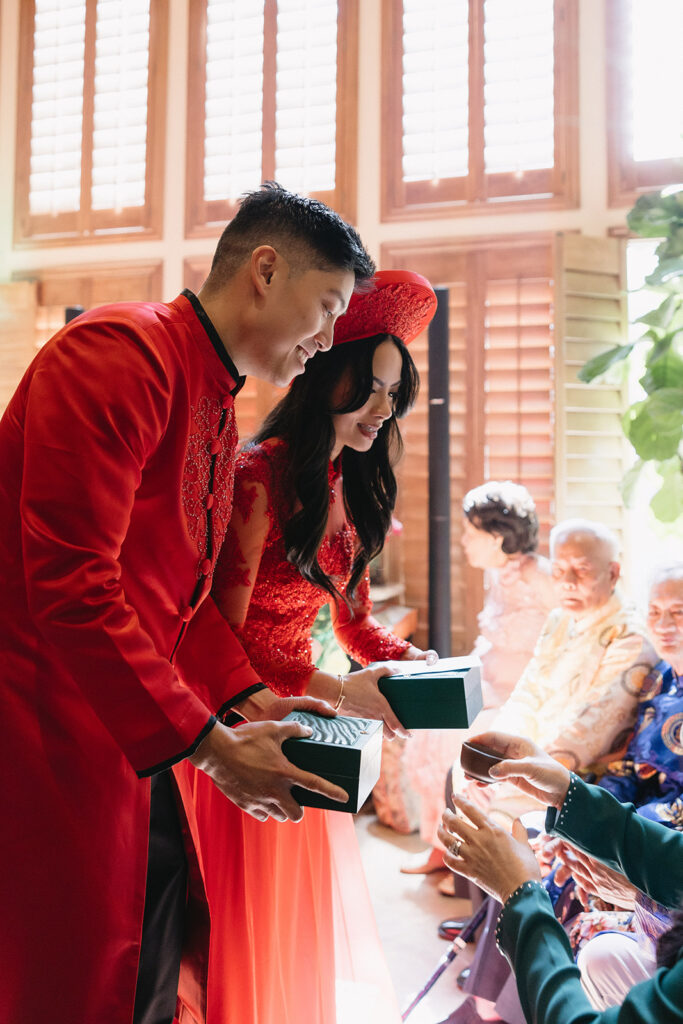 a tea ceremony celebration before a wedding in houston