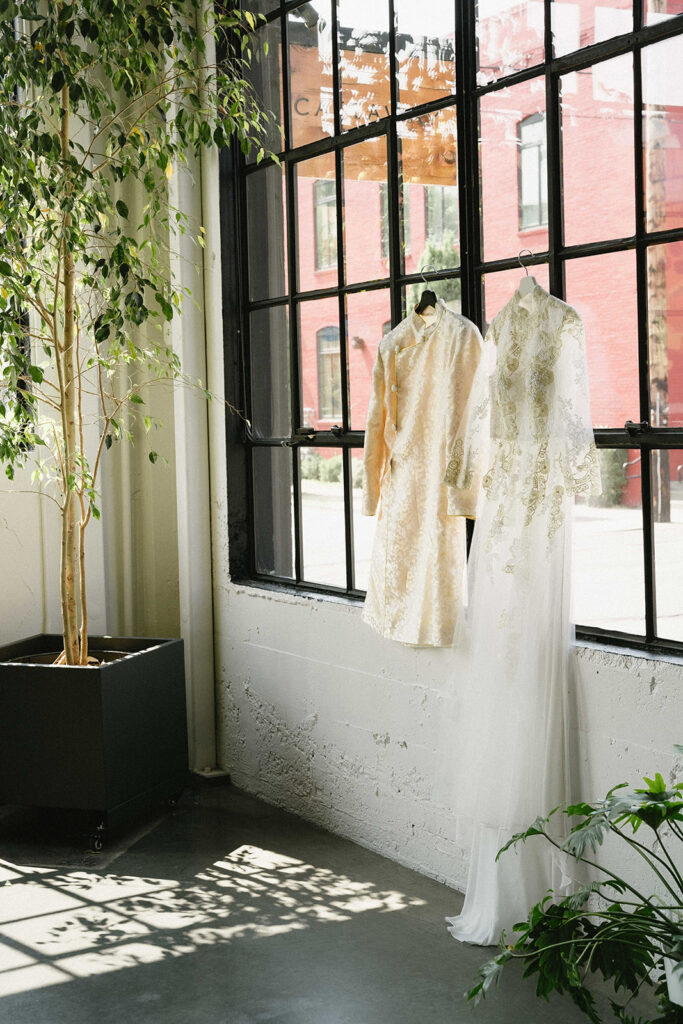 An industrial style wedding day at Castaway in Portland