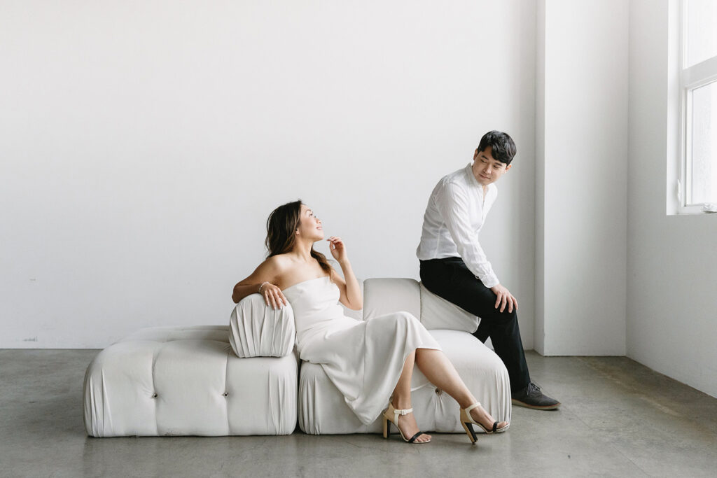 a pnw engagement photoshoot
