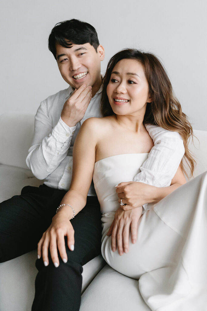 a pnw engagement photoshoot
