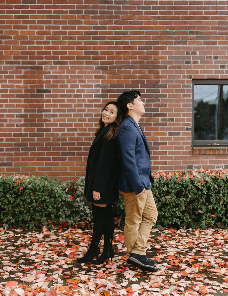 a pnw engagement photoshoot
