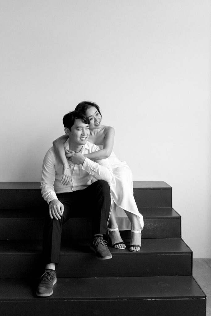 a fall engagement photoshoot in portland
