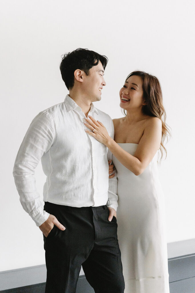 a fall engagement photoshoot in portland
