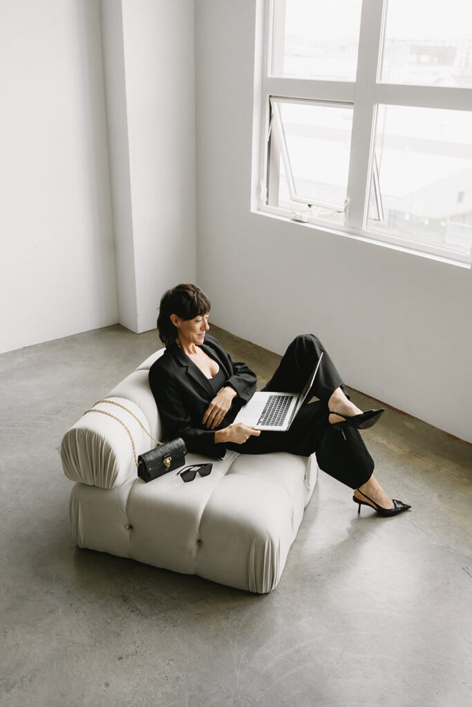 Personal branding session with lifestyle and editorial photography vibes
