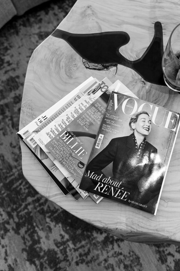 Lifestyle branding photo taken in a room of the Ritz Carlton Portland
