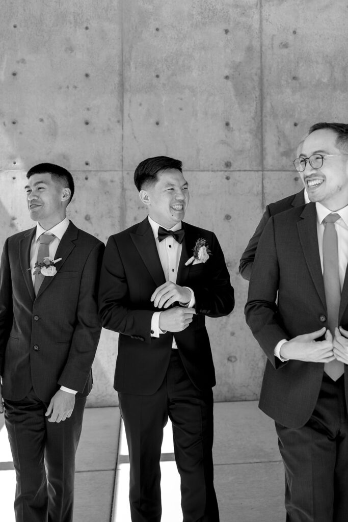 Wedding portraits during a portland wedding