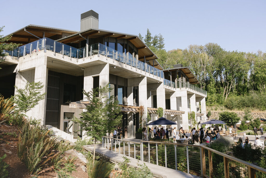 Amaterra Winery Wedding in Portland