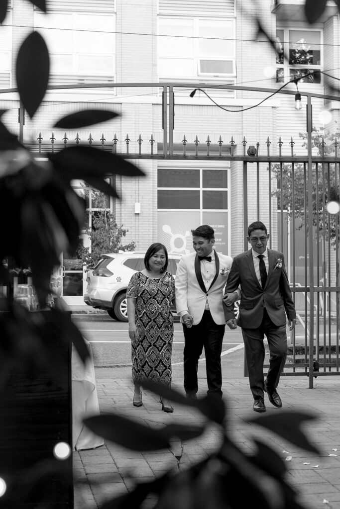 a fun wedding ceremony in Portland
