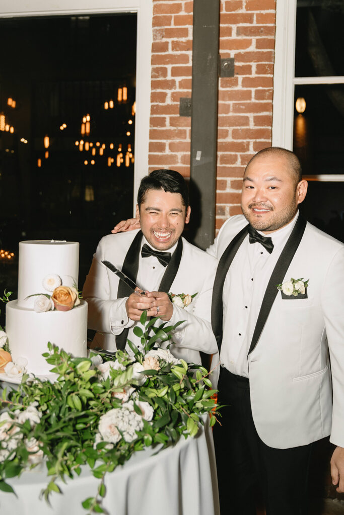 Lively wedding dance floor at Everett West during an inclusive city celebration
