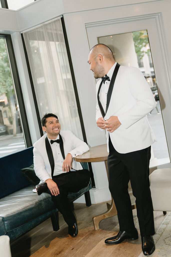 non traditional wedding day in portland